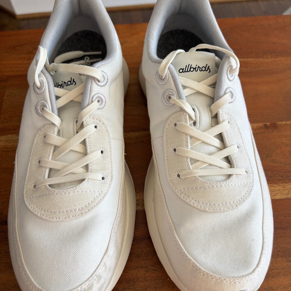 Allbirds Courier off-white sneakers - size 11 - worn twice